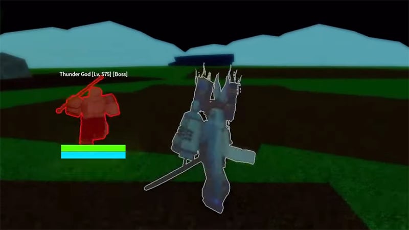How To Defeat Thunder God, Roblox Blox Fruits