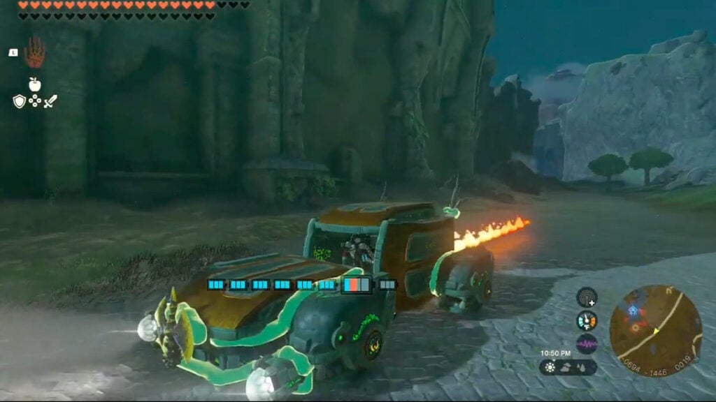 Batmobile for Link in Zelda Tears of the Kingdom