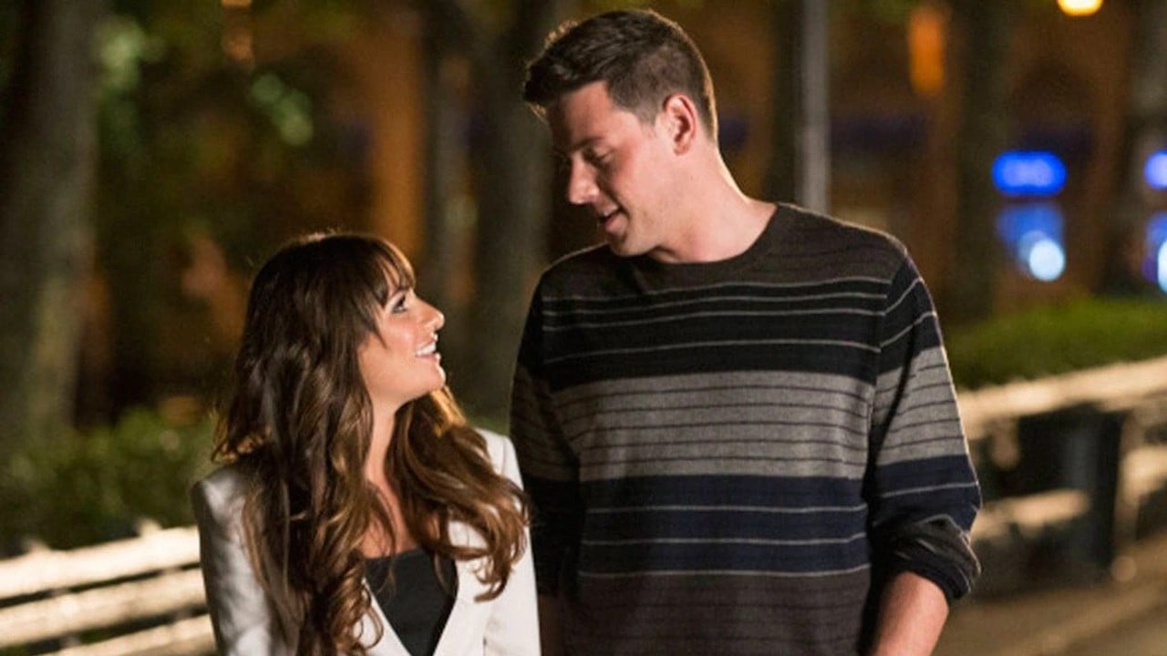 'Glee' stars Lea Michele and Kevin McHale remember their co-star Cory Monteith ten years after his death.