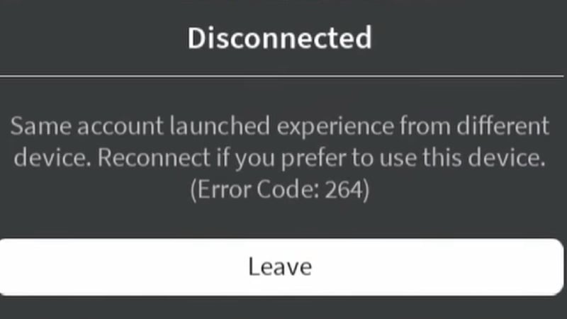 Can a crash exploiter cause this error? (Same account launched