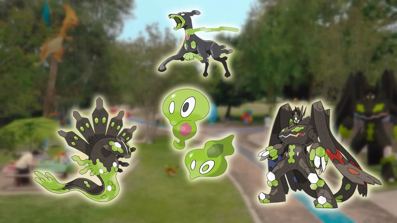 Zygarde, a new Pokemon in Pokemon GO looks as follows (in all