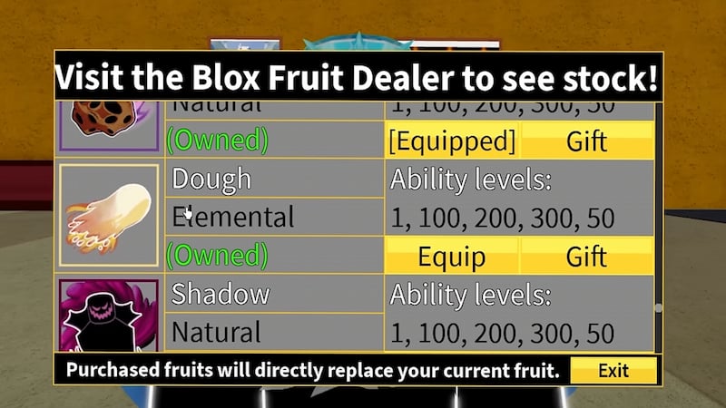 all moves on control fruit blox fruits 