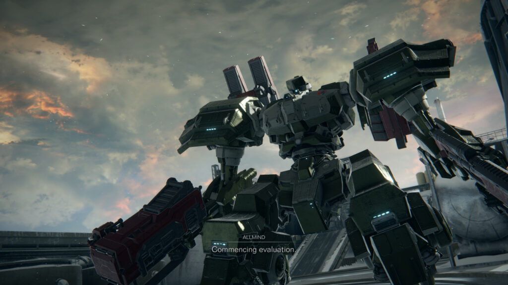 An Arena AC in Armored Core 6