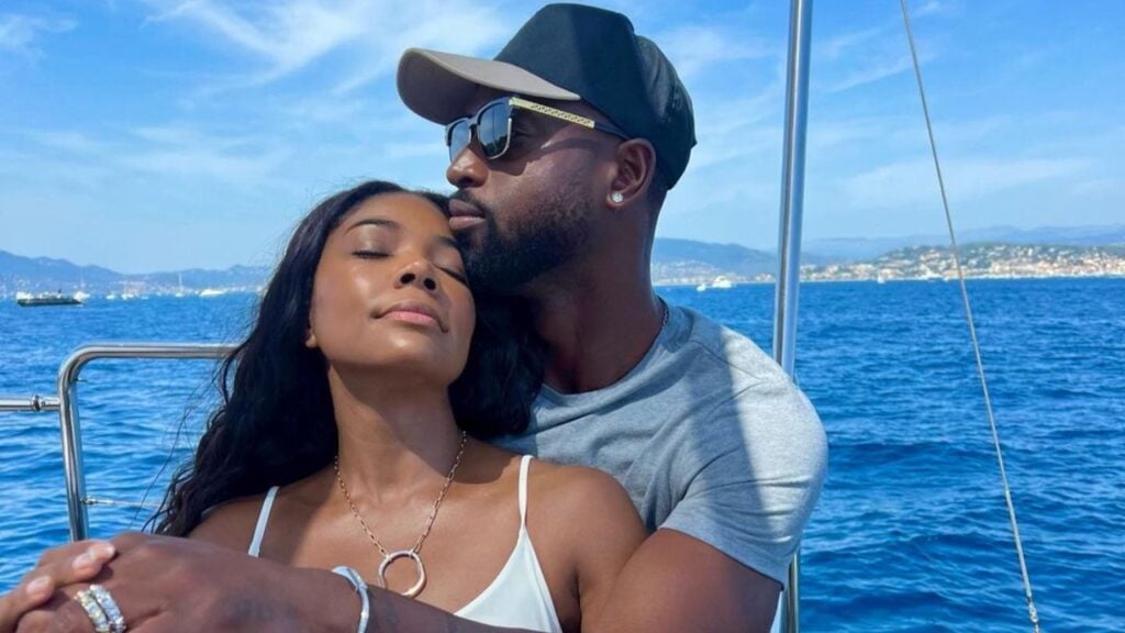 Gabrielle Union and Dwyane Wade vacation pic