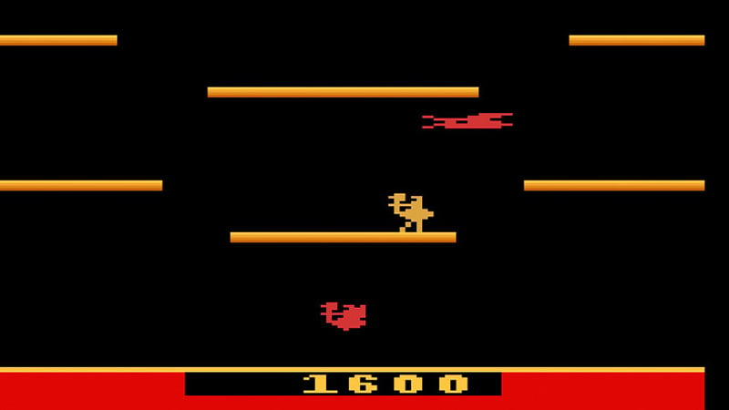 Joust is one of the best Atari 2600 games.