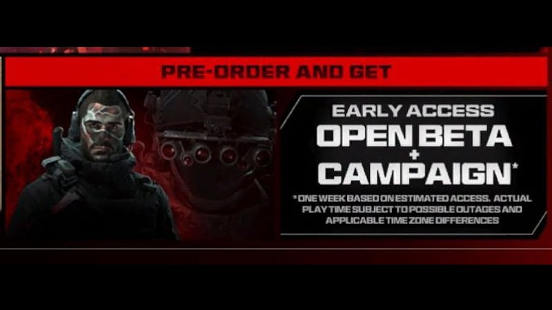 Modern Warfare 3 campaign early access start time, access - Polygon