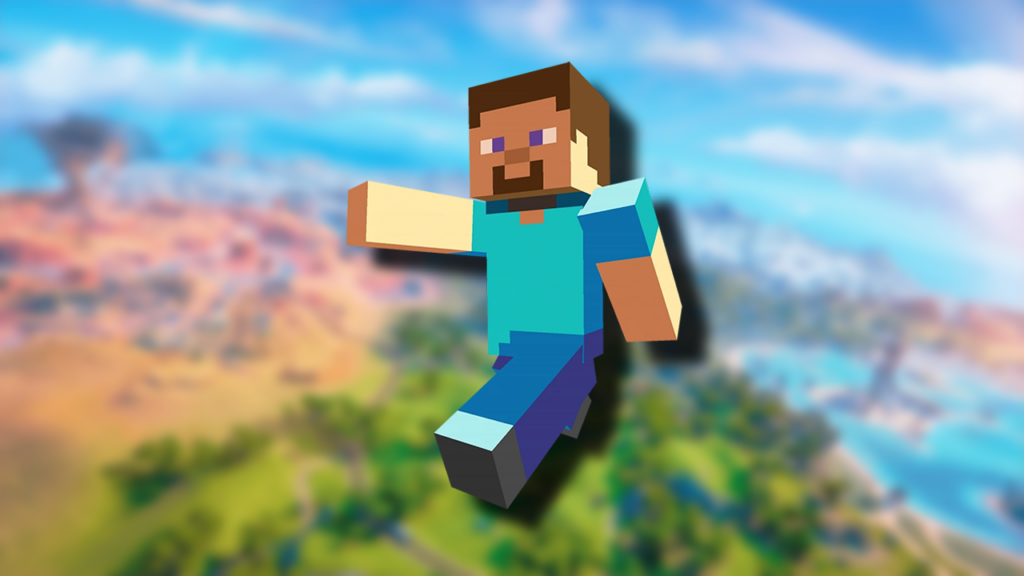 Minecraft Steve in Fortnite