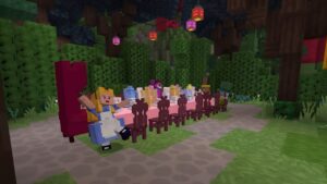Minecraft Disney Worlds Of Adventure Crossover Dlc - Alice Au Pays Des Merveilles
