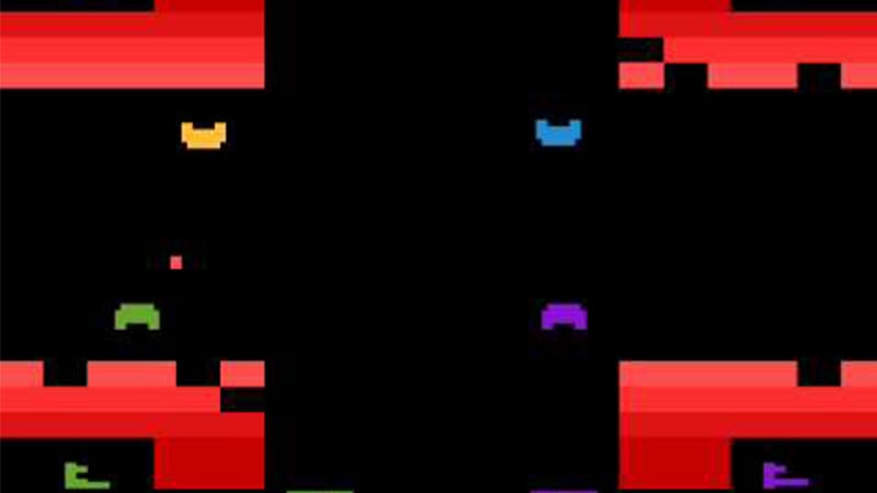 Warlords is a great Atari 2600 multiplayer game.