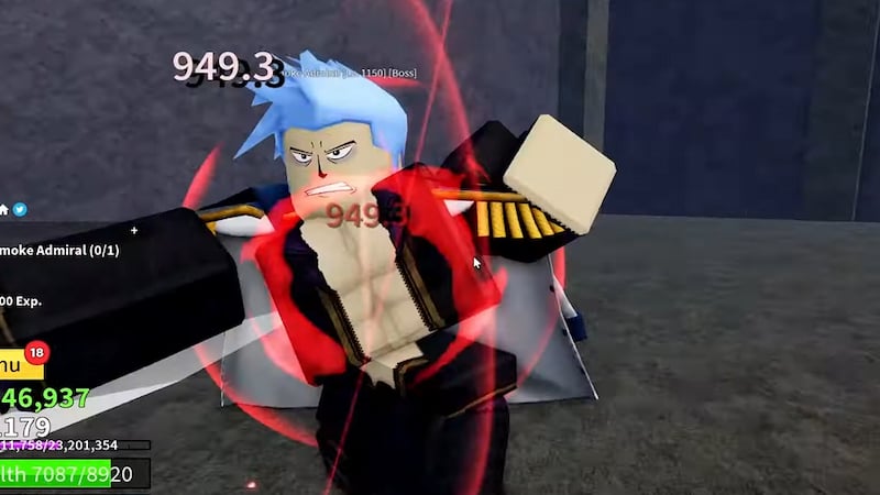 Where To Find And How To Defeat Smoke Admiral In Blox Fruits