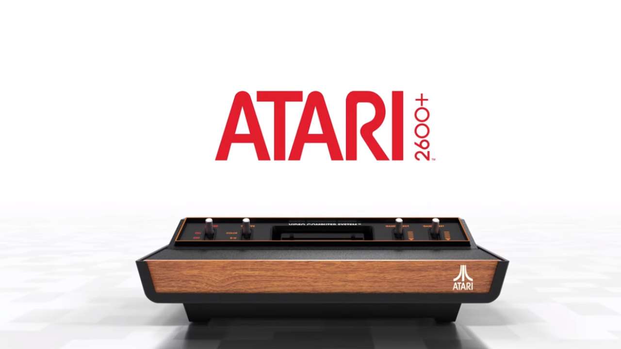 classic Atari 2600 Plus console
