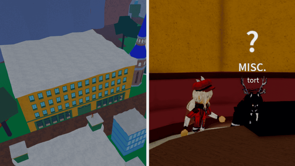 tort location in roblox blox fruits