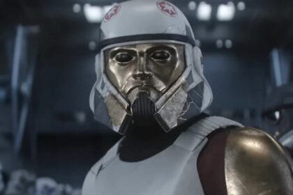 Captain Enoch in the newest Star Wars series, Ahsoka