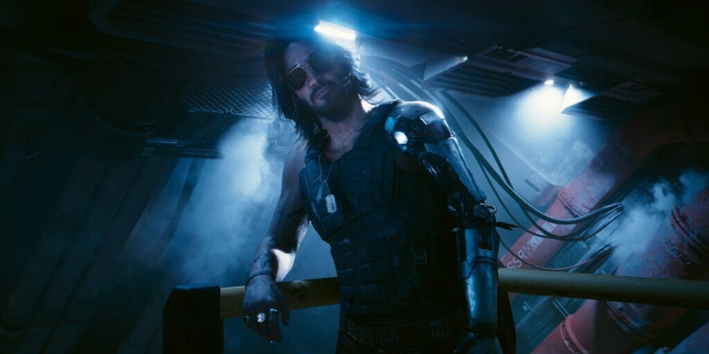 Johnny Silverhand in Phantom Liberty DLC, Cyberpunk 2077 2.0 story console codes and cheats