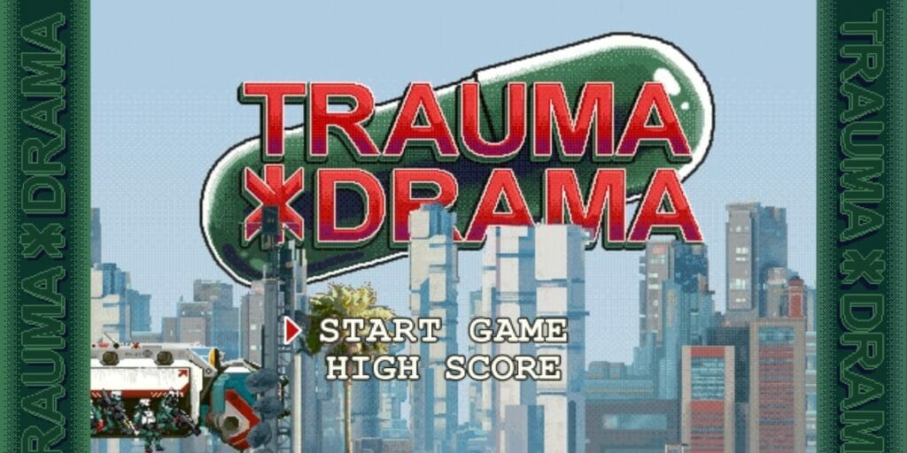Trauma Drama, one of the arcade games you can play after beating Phantom Liberty