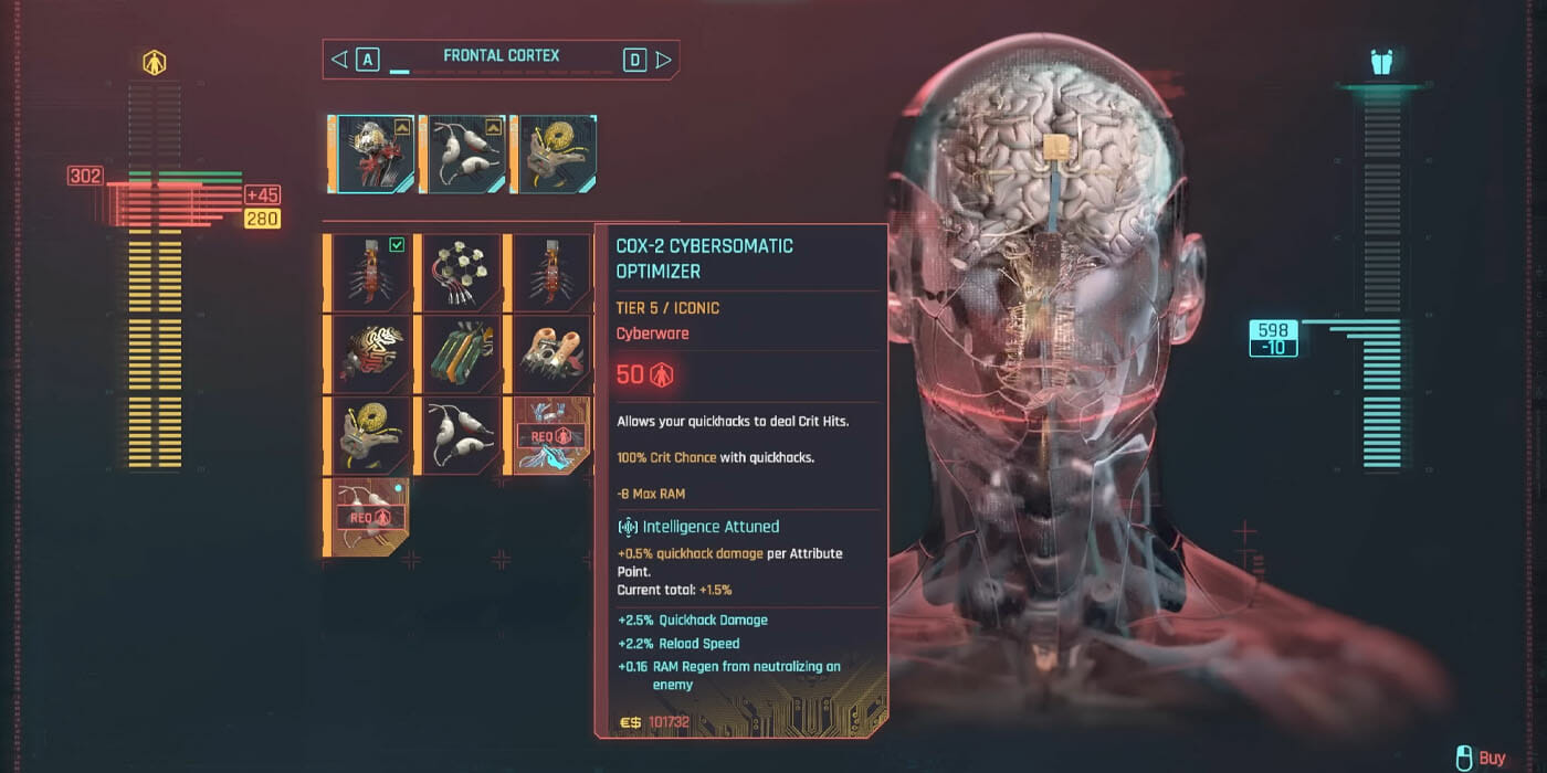 This CDPR-approved Cyberpunk 2077 mod makes cyberware sound like