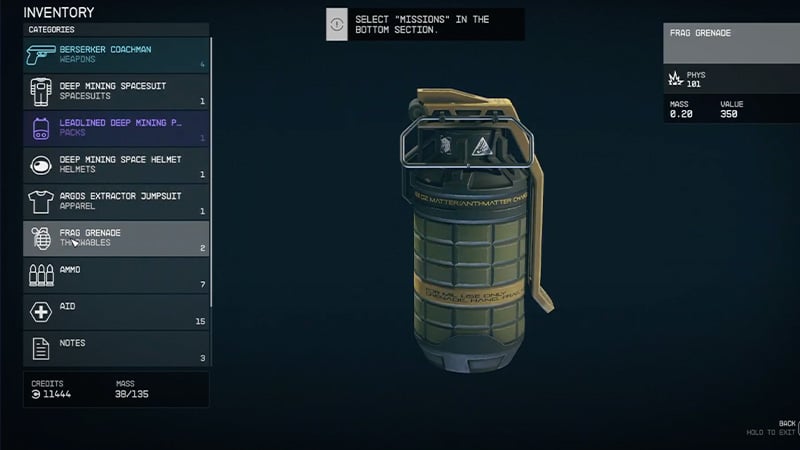 How To Equip & Use Grenades In Starfield | The Nerd Stash