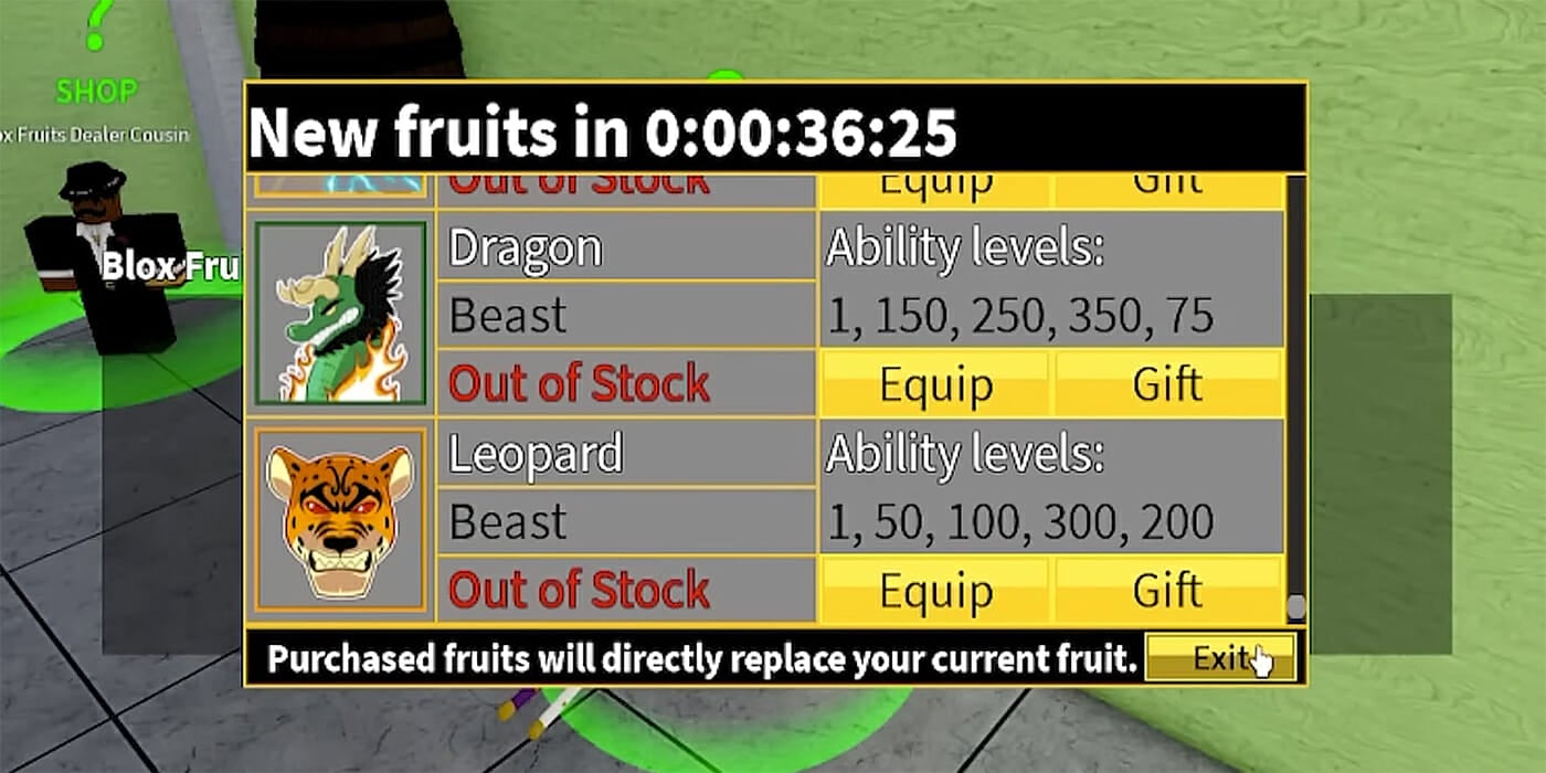 Blox Fruit Buy And Sell• Trade