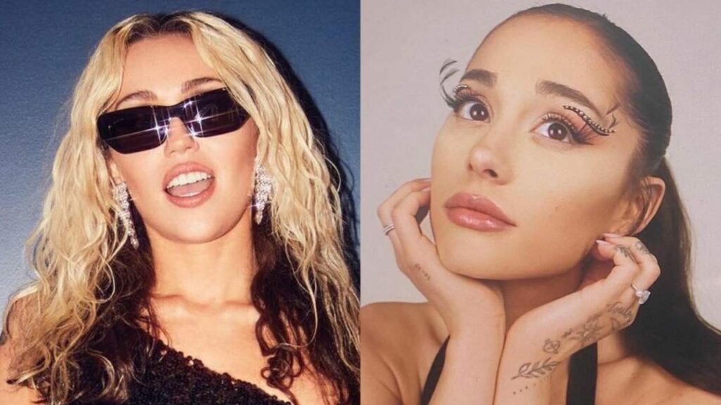Miley Cyrus remembers "flirting" with Ariana Grande years ago