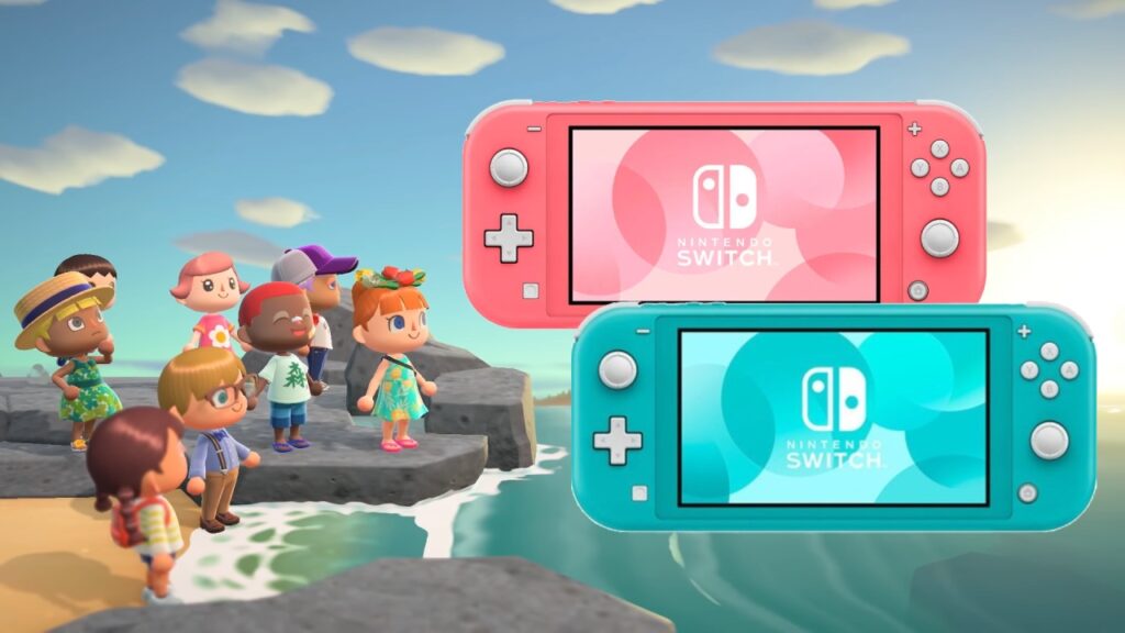 Nintendo Switch Lite Animal Crossing Bundle