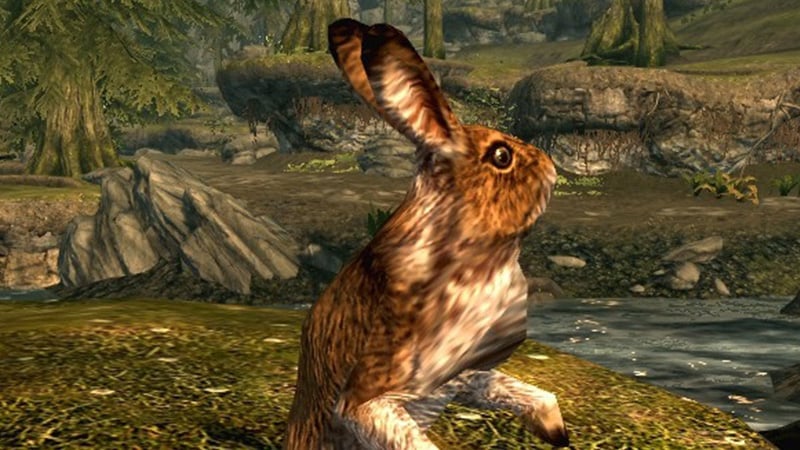 Killing the NPC rabbits of Skyrim can make any player feel guilty.