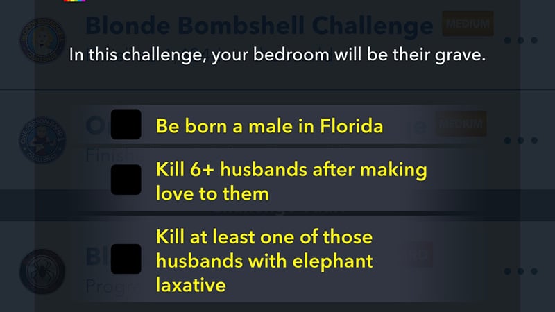 BitLife Rainbow widower Challenge Tasks