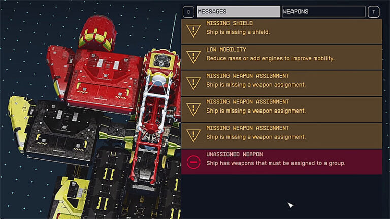 How To Assign Weapon Groups in Starfield | The Nerd Stash