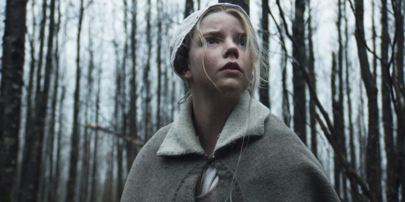 Anya Taylor-Joy in The Witch, one of the A24 horror movies a part of AMC's Thrills & Chills Film Series