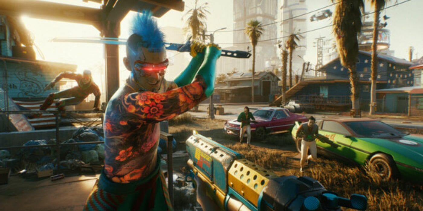 Upgrading Iconic Weapons in Cyberpunk 2077 2.0 - Gameplay Footage