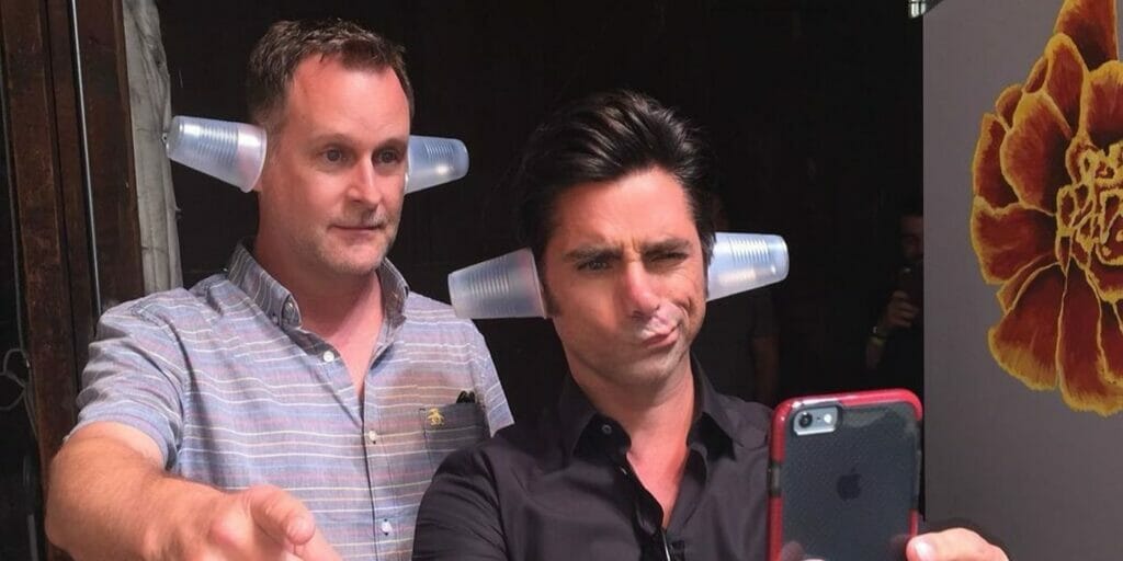 John Stamos wishes Dave Coulier a happy birthday in a touching tribute.