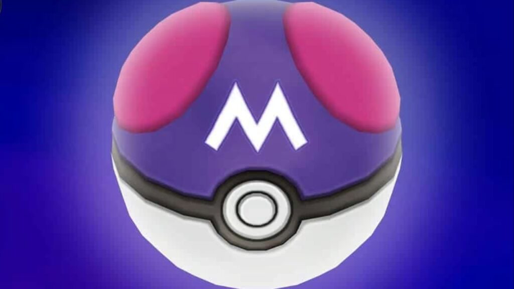 pokemon go master ball item poke ball
