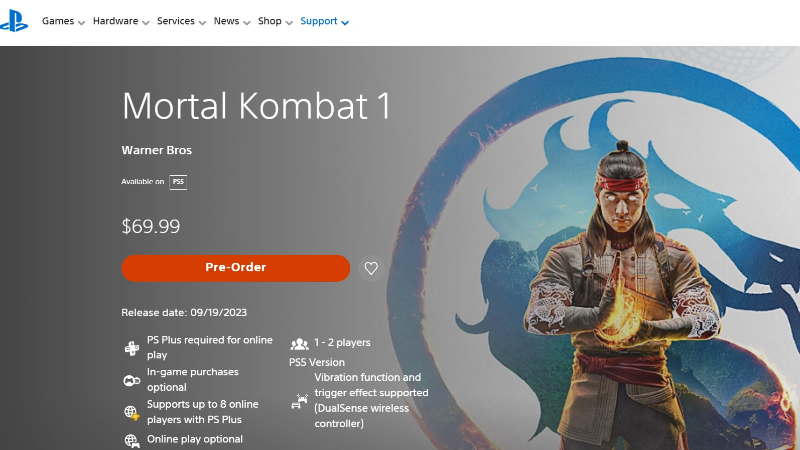 Mortal Kombat 1' is out this September — here's where to pre-order