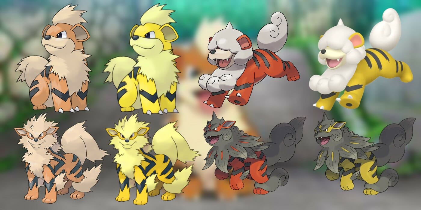 pokemon shiny arcanine