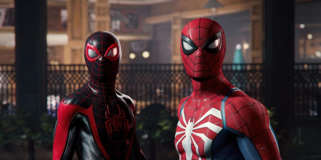 Spider-man 2 peter and miles together