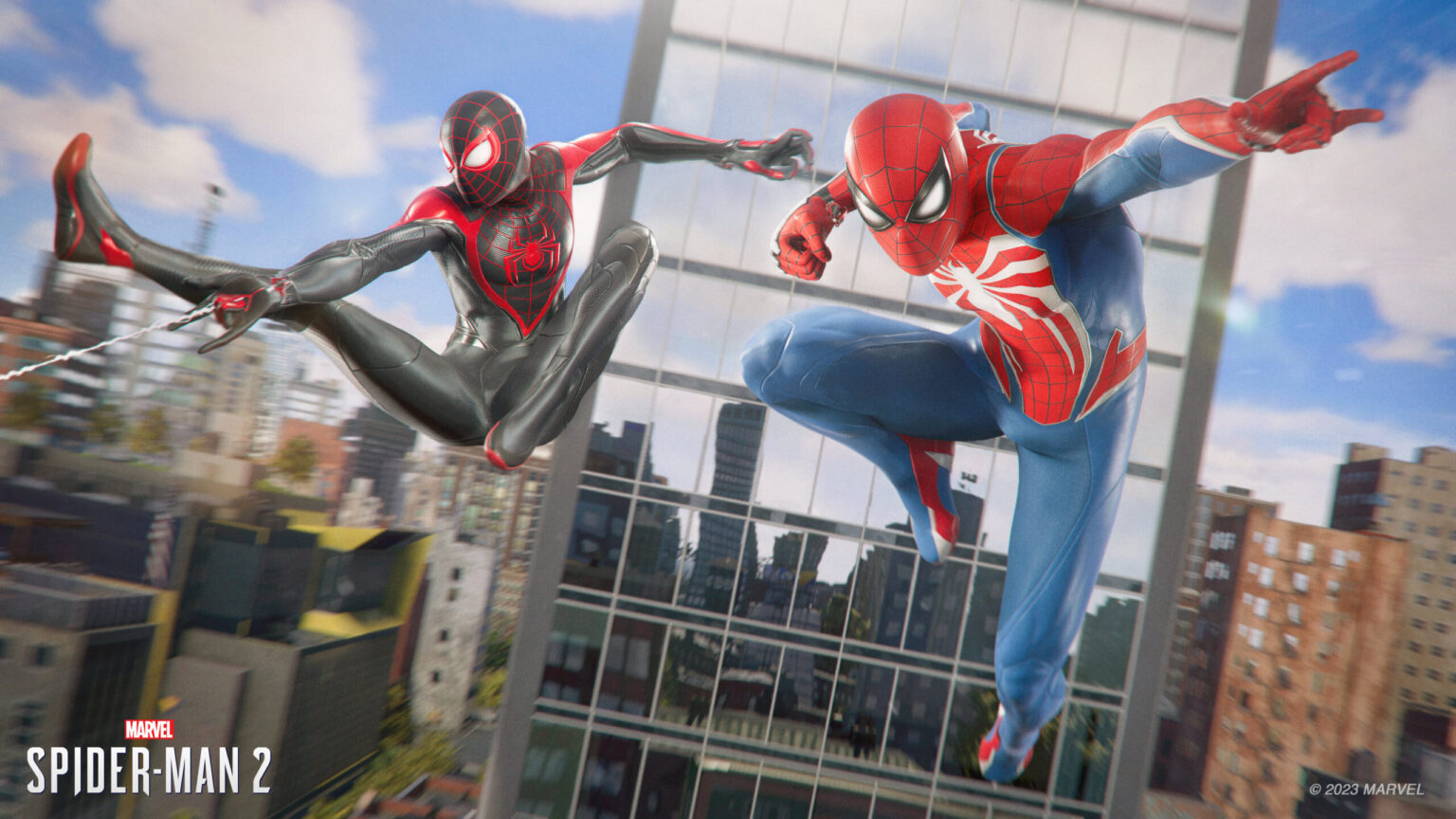 Insomniac Games releases two new posters for Marvel's Spider-Man 2 one month before release.