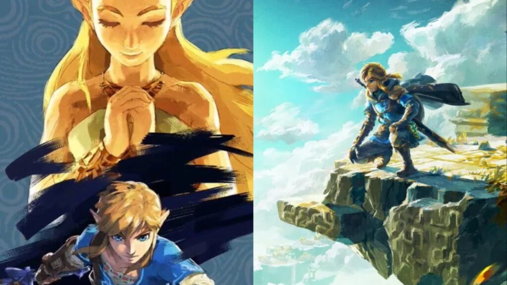 the legend of zelda tears of the kingdom and breath of the wild dlc art