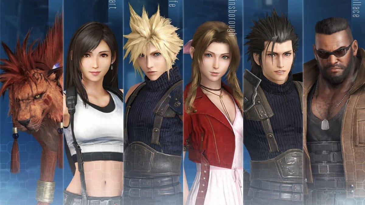 All playable characters in Final Fantasy 7: Ever Crisis