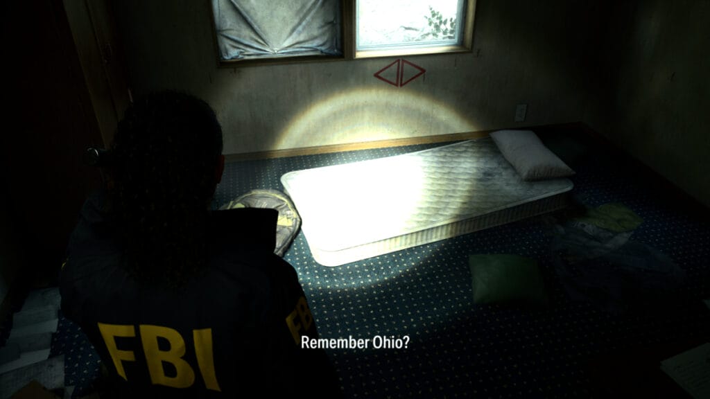 The bed clue in Remedy Entertainment's new survival horror game