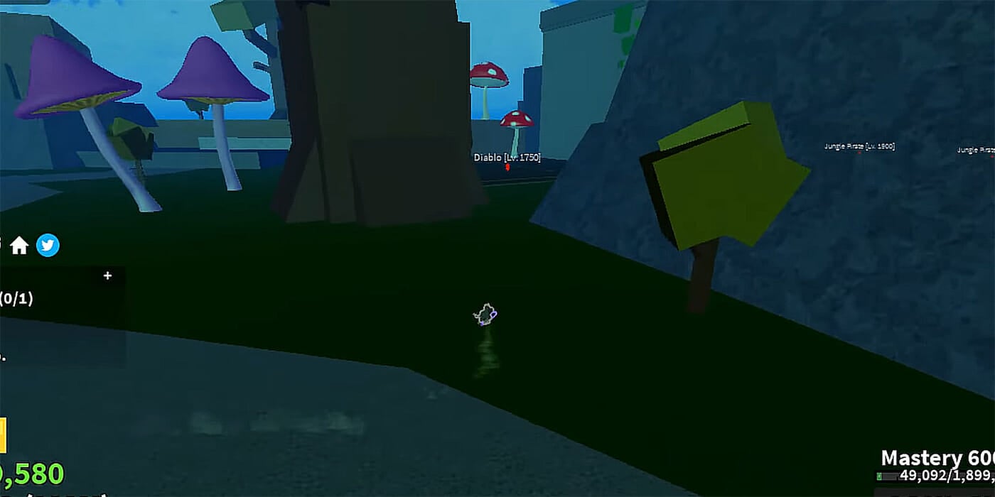 All Fruit Spawn Locations in BloxFruits - First Sea 