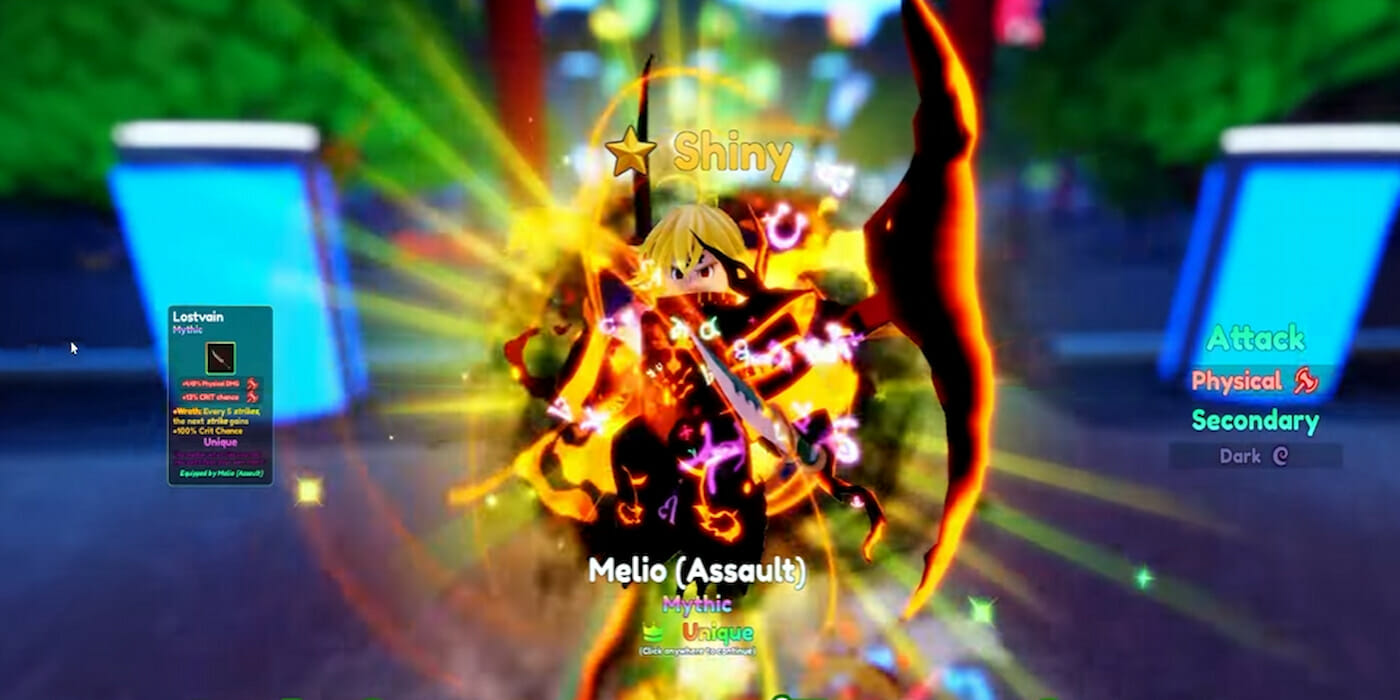 EVOLVING MELIODAS (Anime Adventures) #animeadventures #roblox