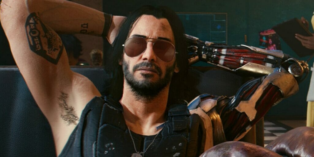 Johnny Silverhand waiting on the development of the Cyberpunk 2077 sequel, Orion