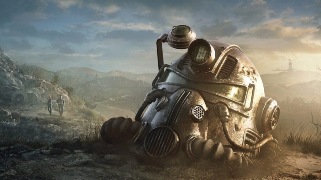 Helmet from Fallout, which could possibly feature in the Amazon TV series when it lands its April release date