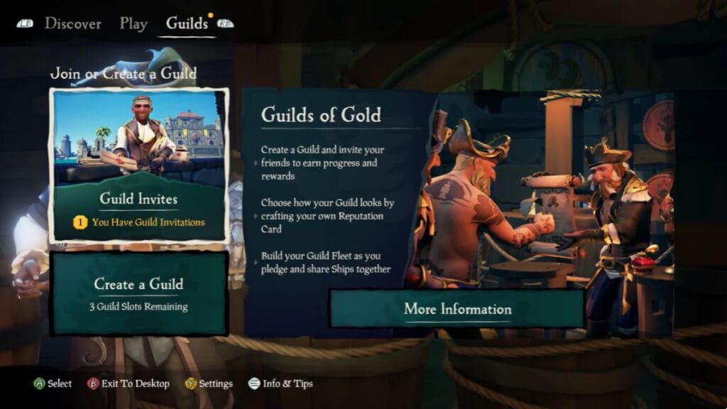 Sea of Thieves: How To Create a Guild