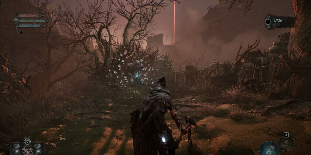 The first Vestige in Abandoned Redcopse in Lords of the Fallen