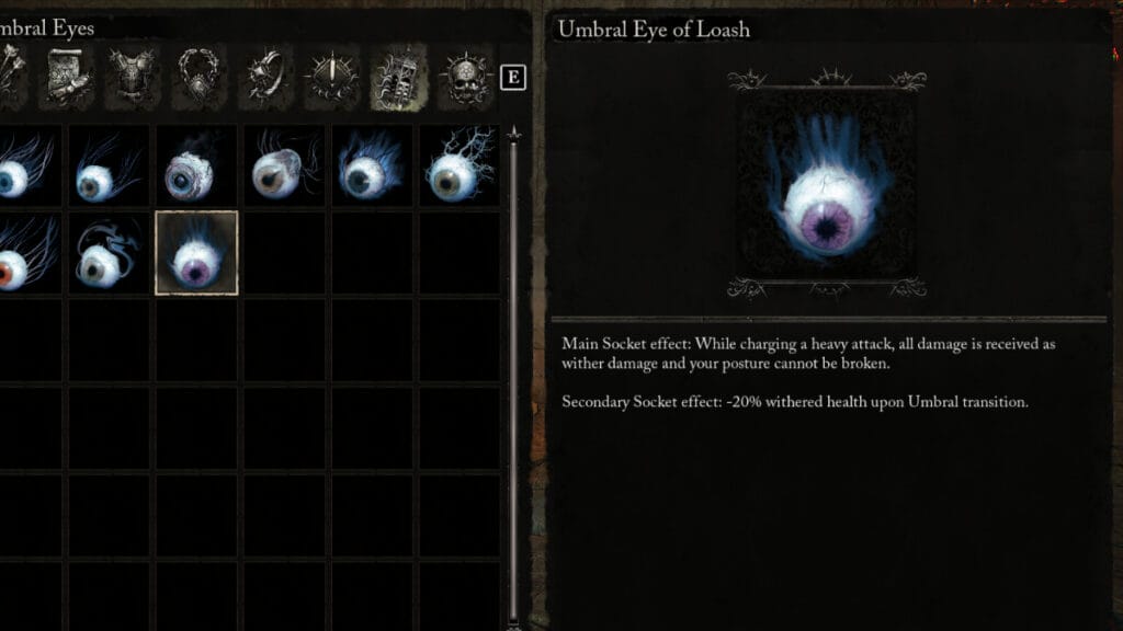 The Umbral Eye of Loash in LotF by Hexworks