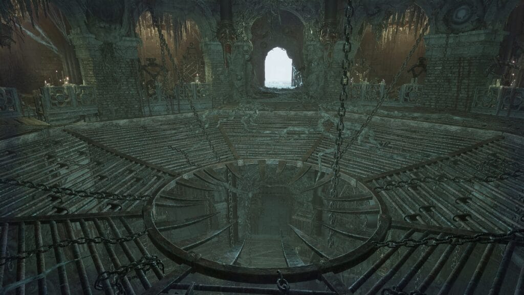The ground floor of the Tower of Penance in Lords of the Fallen
