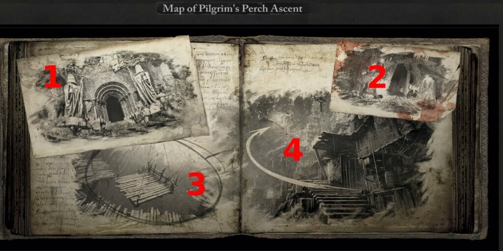 Lords of the Fallen Pilgrim's Ascent Map Fragment