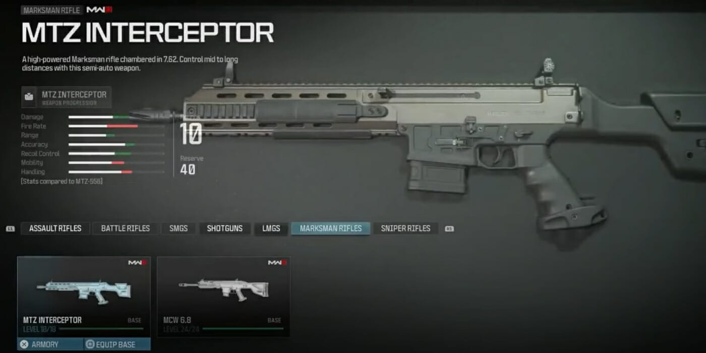 Modern Warfare 3 Multiplayer: All Currently Confirmed Weapons and Perks ...
