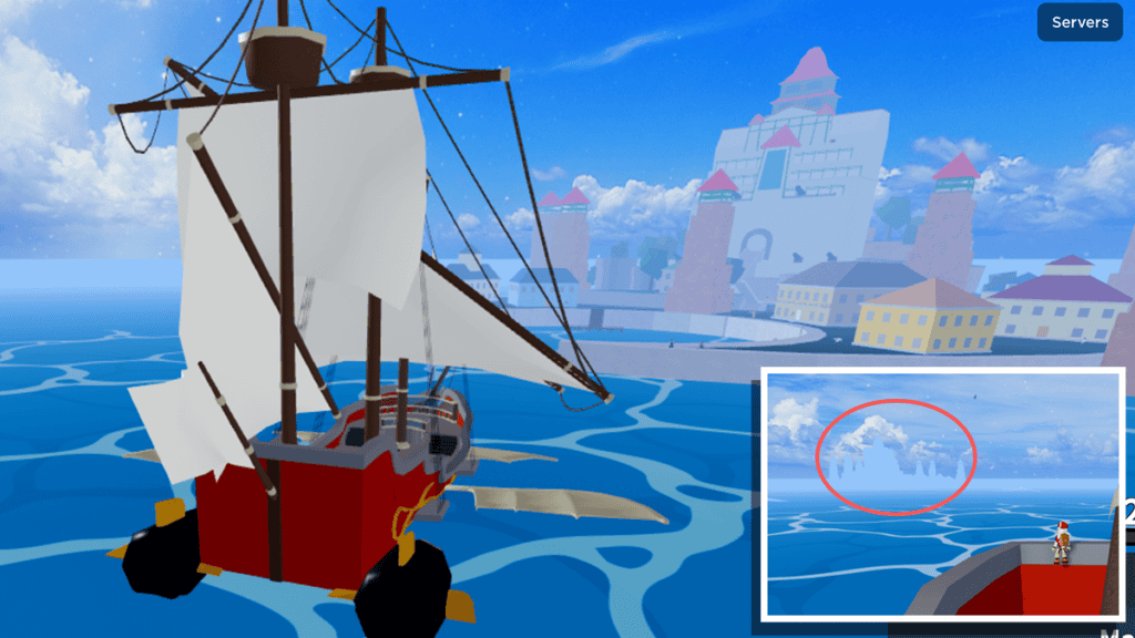 Marine Fortress Location in Blox Fruits