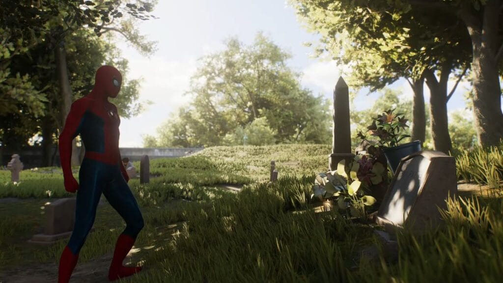 Where To Find Aunt May's Grave in Spider-Man 2